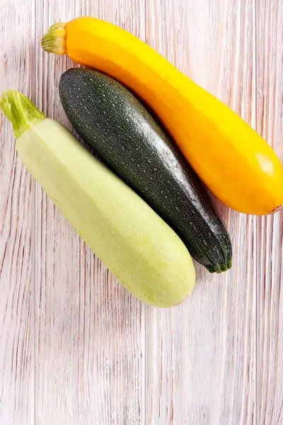 Different types of zucchini