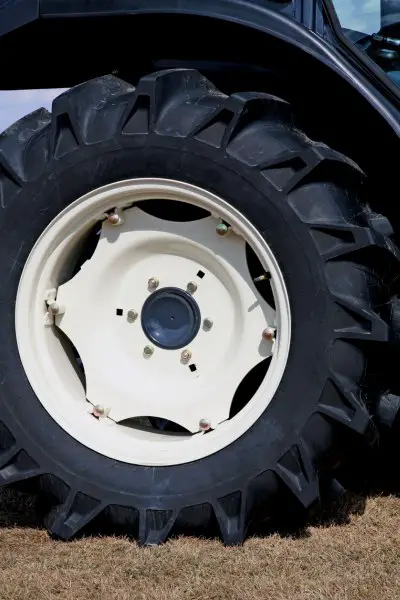Big tractor tire