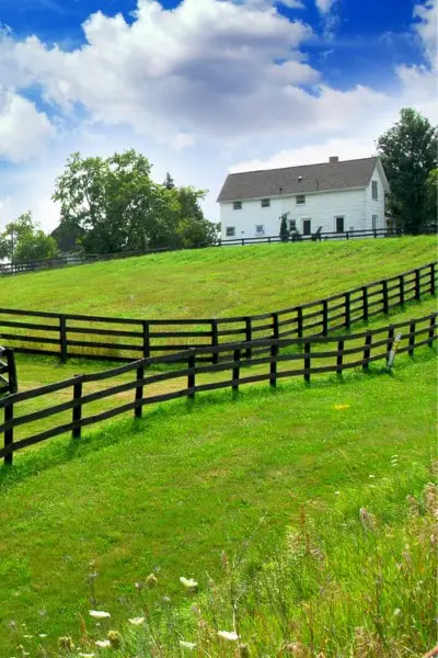 Rural Landscape Farmhouse