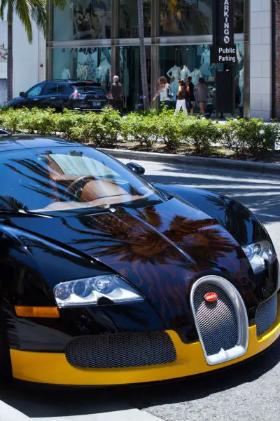 Luxury bugatti