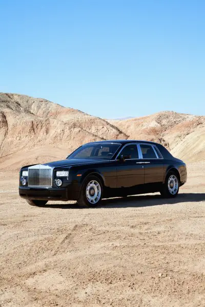 Rolls Royce parked