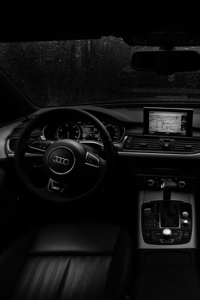 Audi interior black